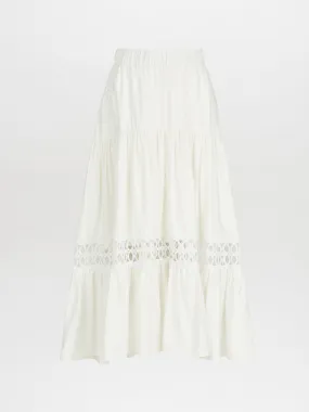 Cher Skirt White