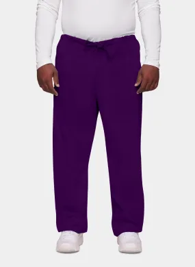 Cherokee Unisex Drawstring Scrub Trousers - Eggplant