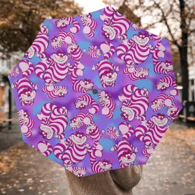 Cheshire Cat - Alice in Wonderland Automatic Umbrella - Mad Hatter Tea Party Parasol (UMCC2)