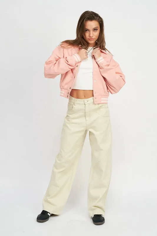 Chic Bomber Jacket