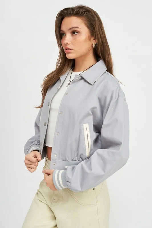 Chic Bomber Jacket