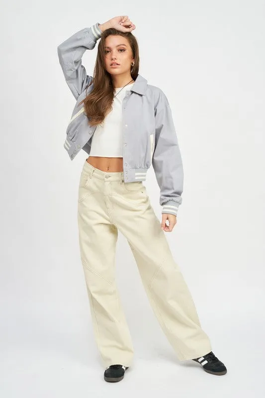 Chic Bomber Jacket
