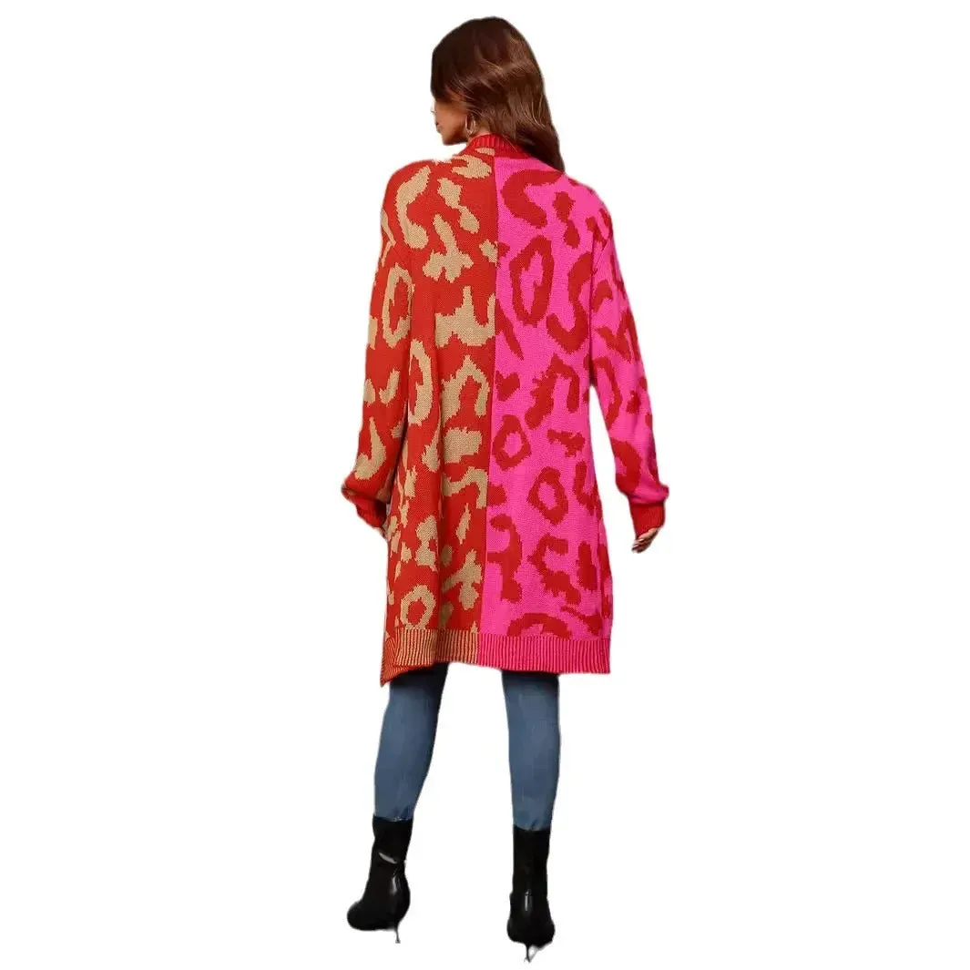 Chic Predator Print Cardigan