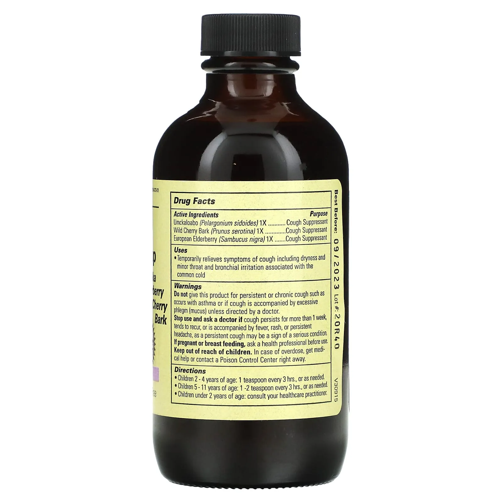 Childlife, Formula 3 Cough Syrup Natural Berry Flavor, 4 Oz
