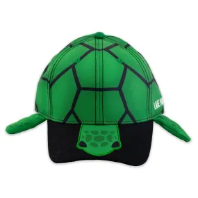 Children's 3-D Sea Turtle Baseball Cap- Green