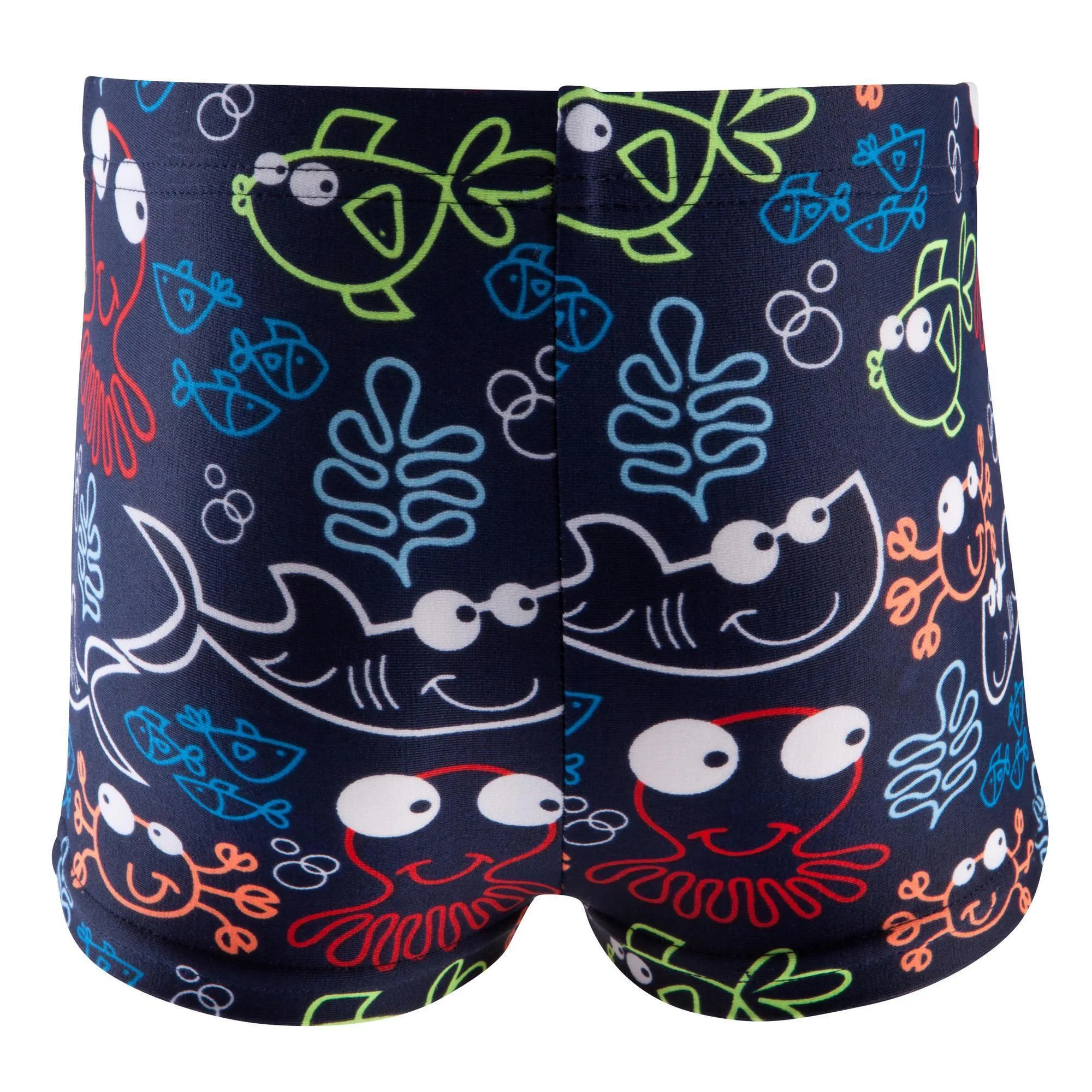 Children's boxer trunks multi-colored Nabaiji