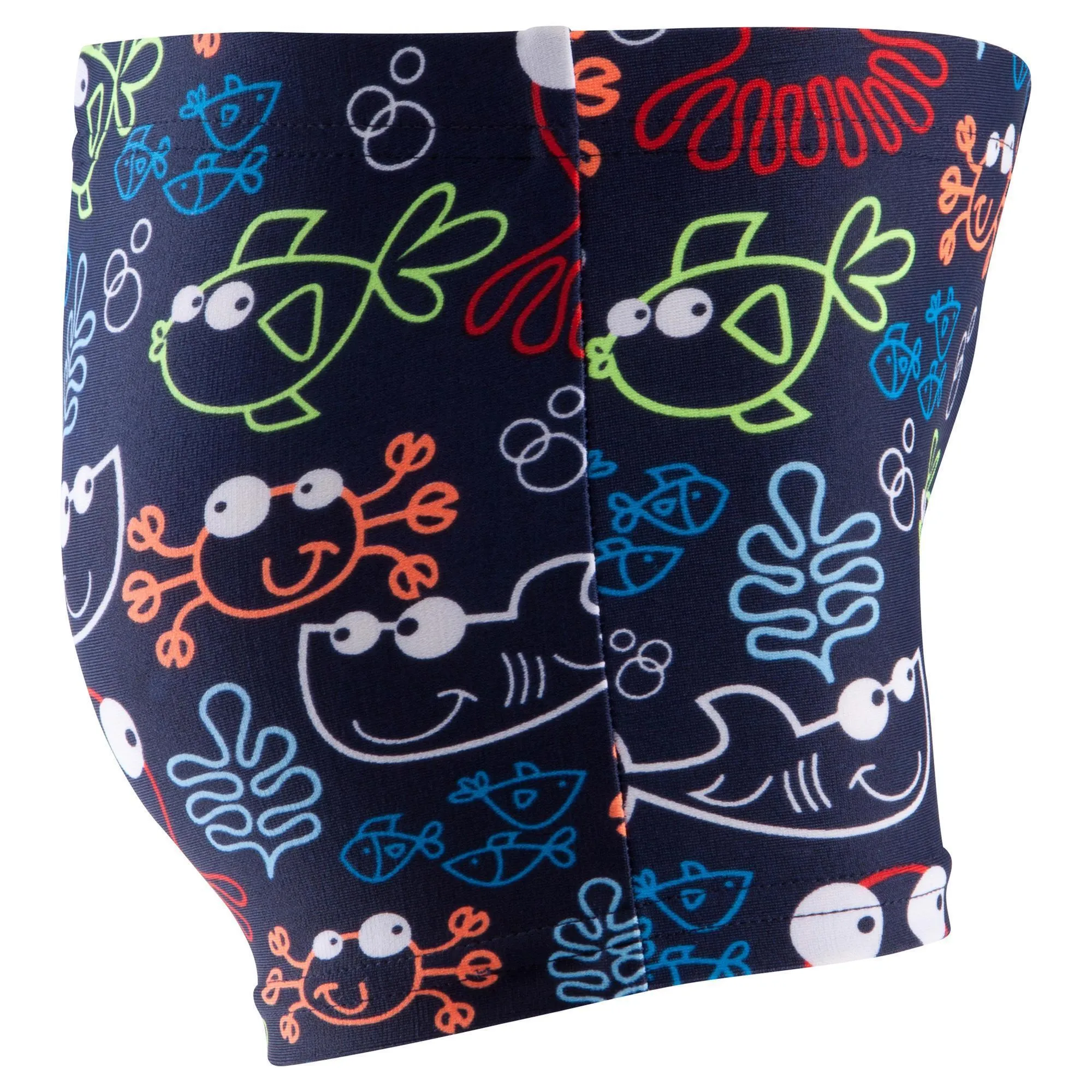 Children's boxer trunks multi-colored Nabaiji