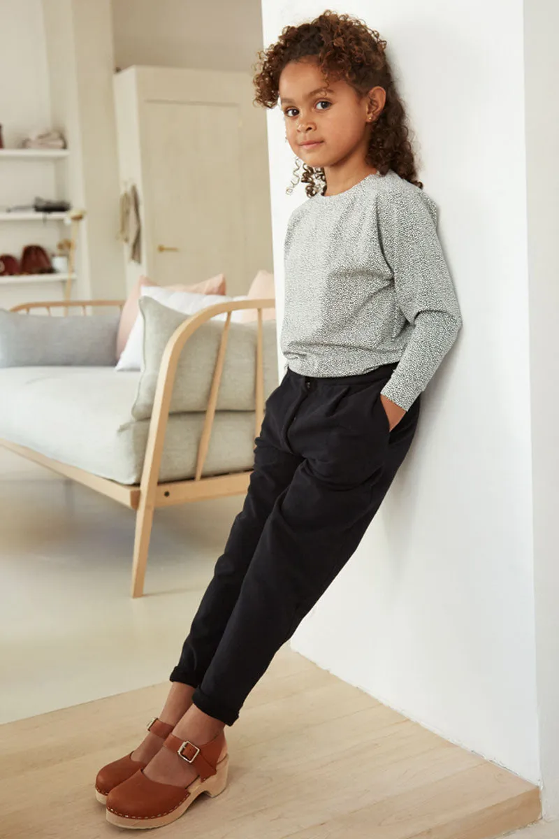 Chino Cropped Black