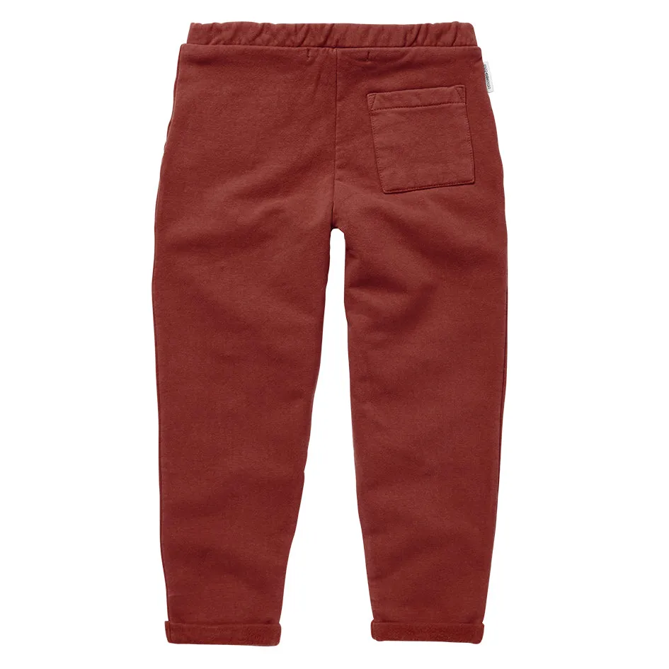 Chino Cropped Brick Red