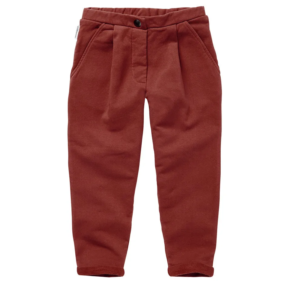 Chino Cropped Brick Red