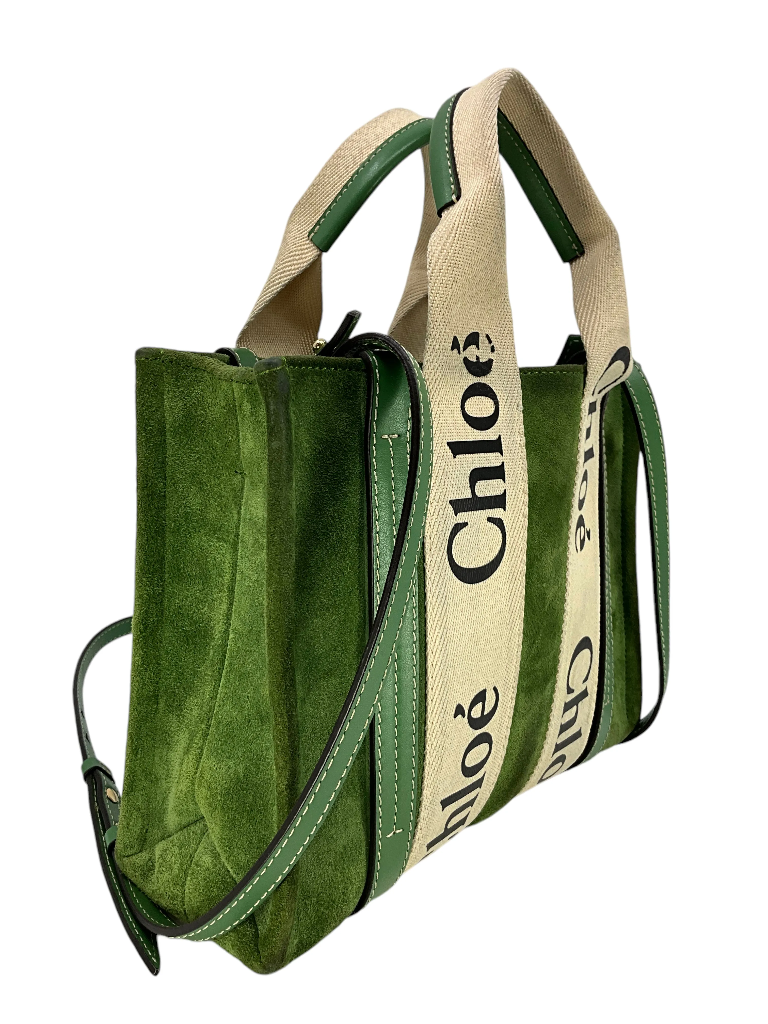 Chloe Small Woody Tote Bag