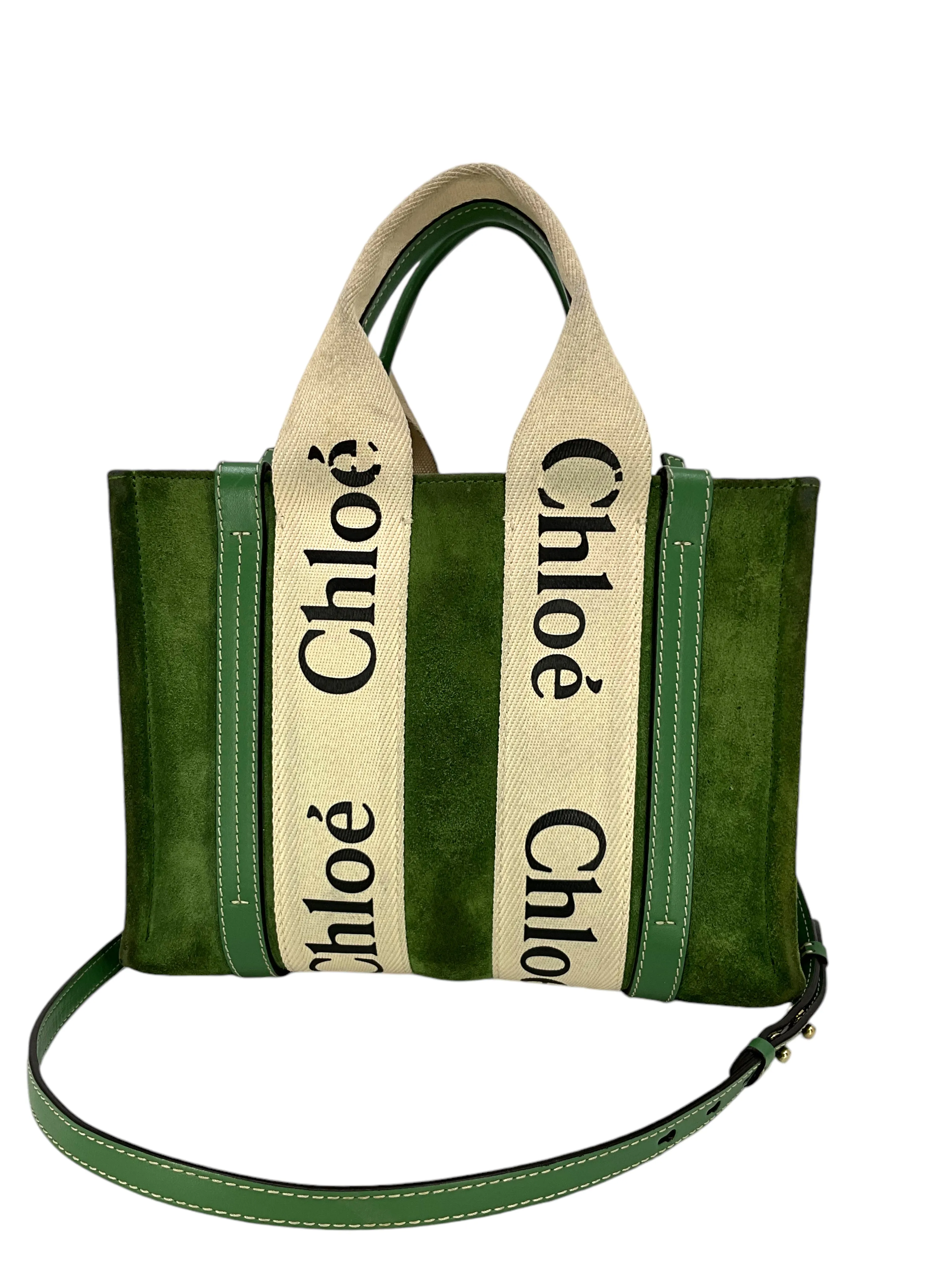 Chloe Small Woody Tote Bag