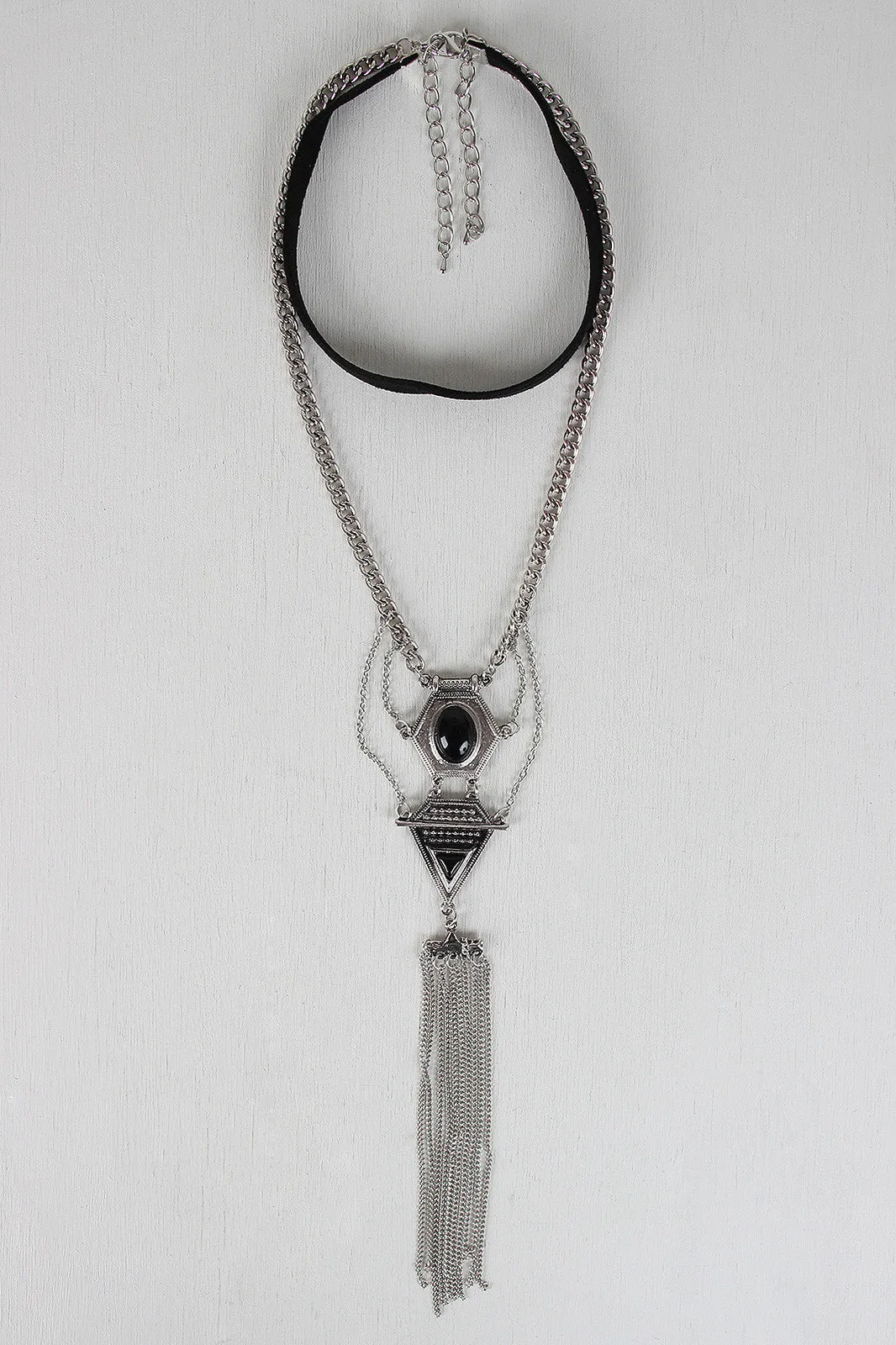 Choker and Pendant Necklace Set