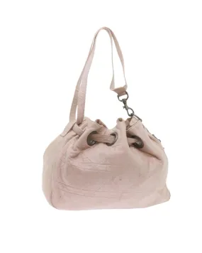 Christian Dior Diorissimo Quilted Leather Bucket Bag - Pink
