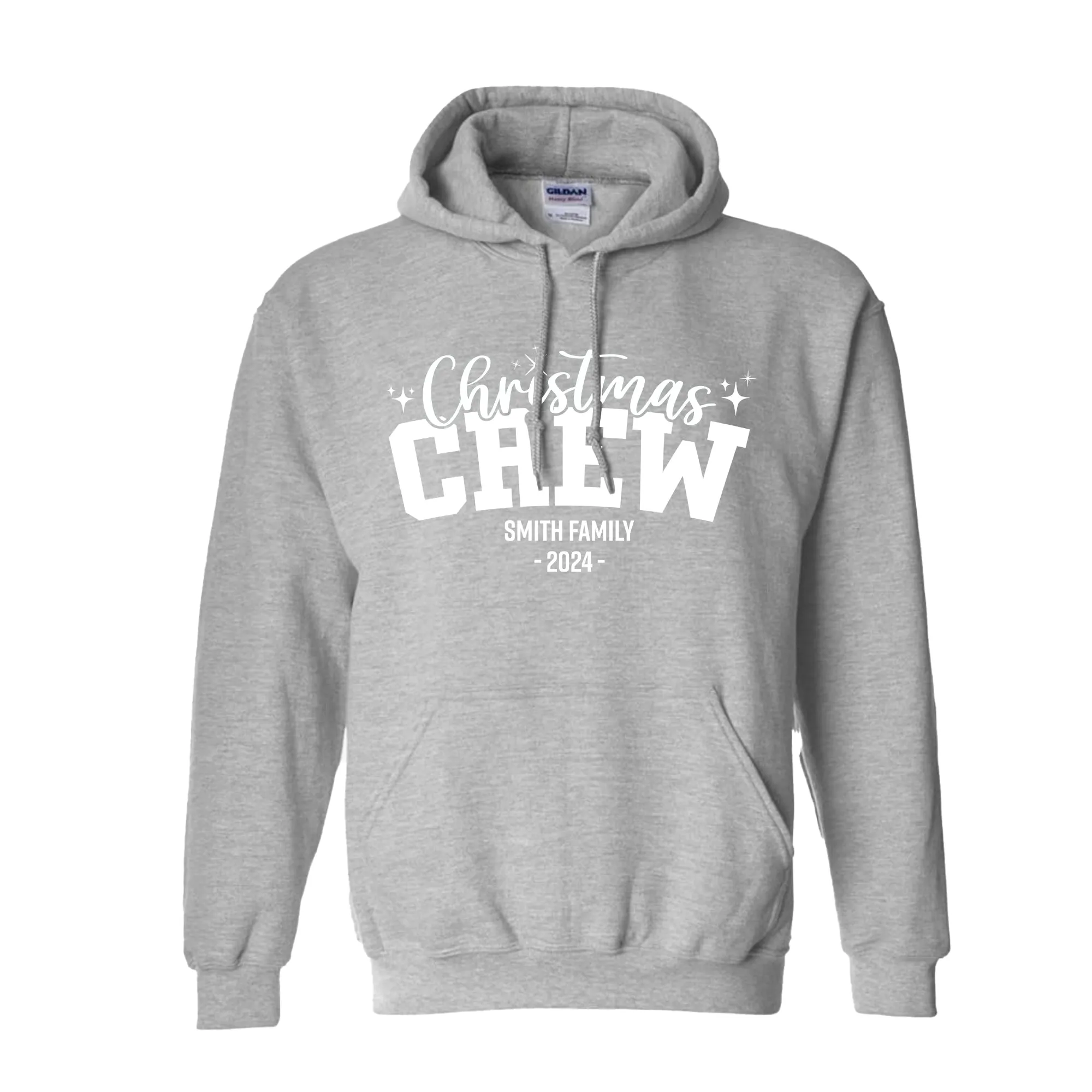 Christmas Crew - Personalized Hoodie (Unisex)