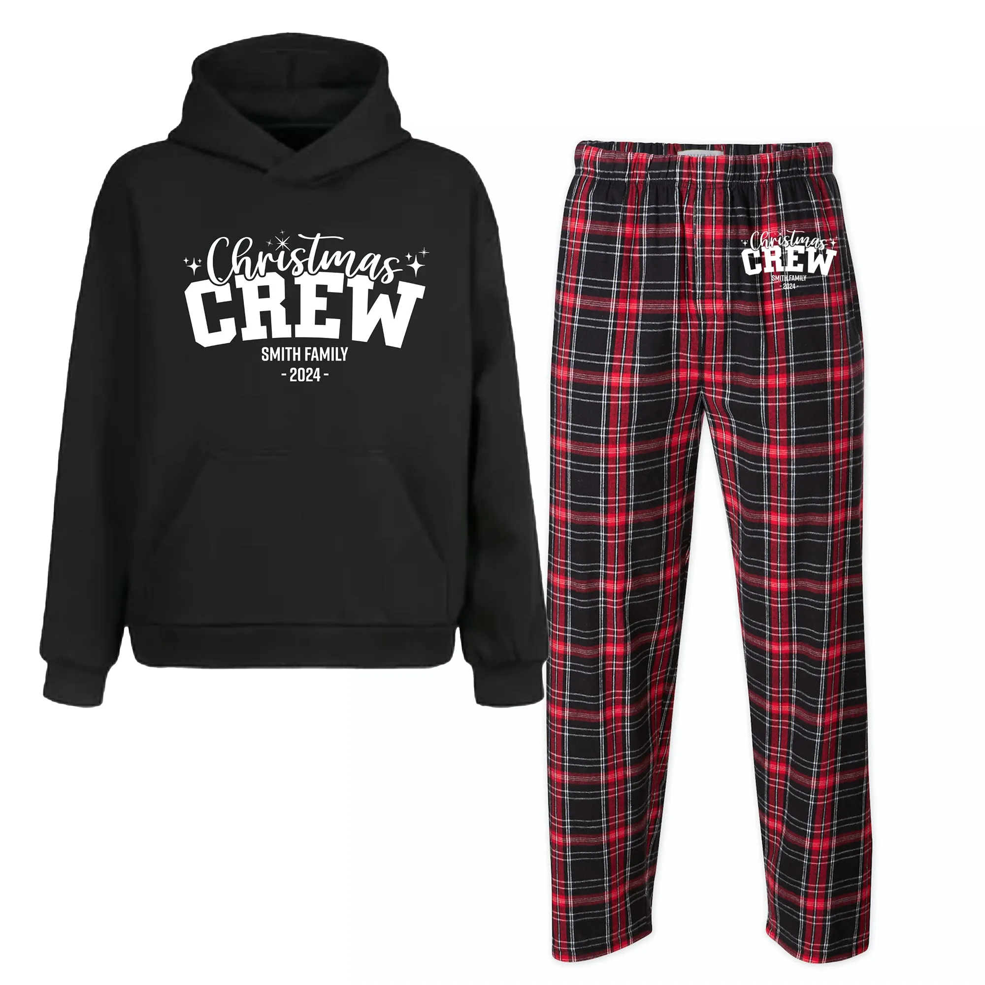 Christmas Crew - Personalized Hoodie (Unisex)