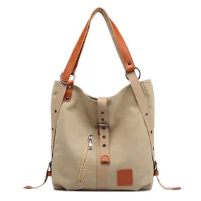 Christmas Gift LUYO Small Canvas Luxury Handbags Women Bags Designer Ladies Casual Totes With Zipper Female Shoulder Crossbody Bags For Women