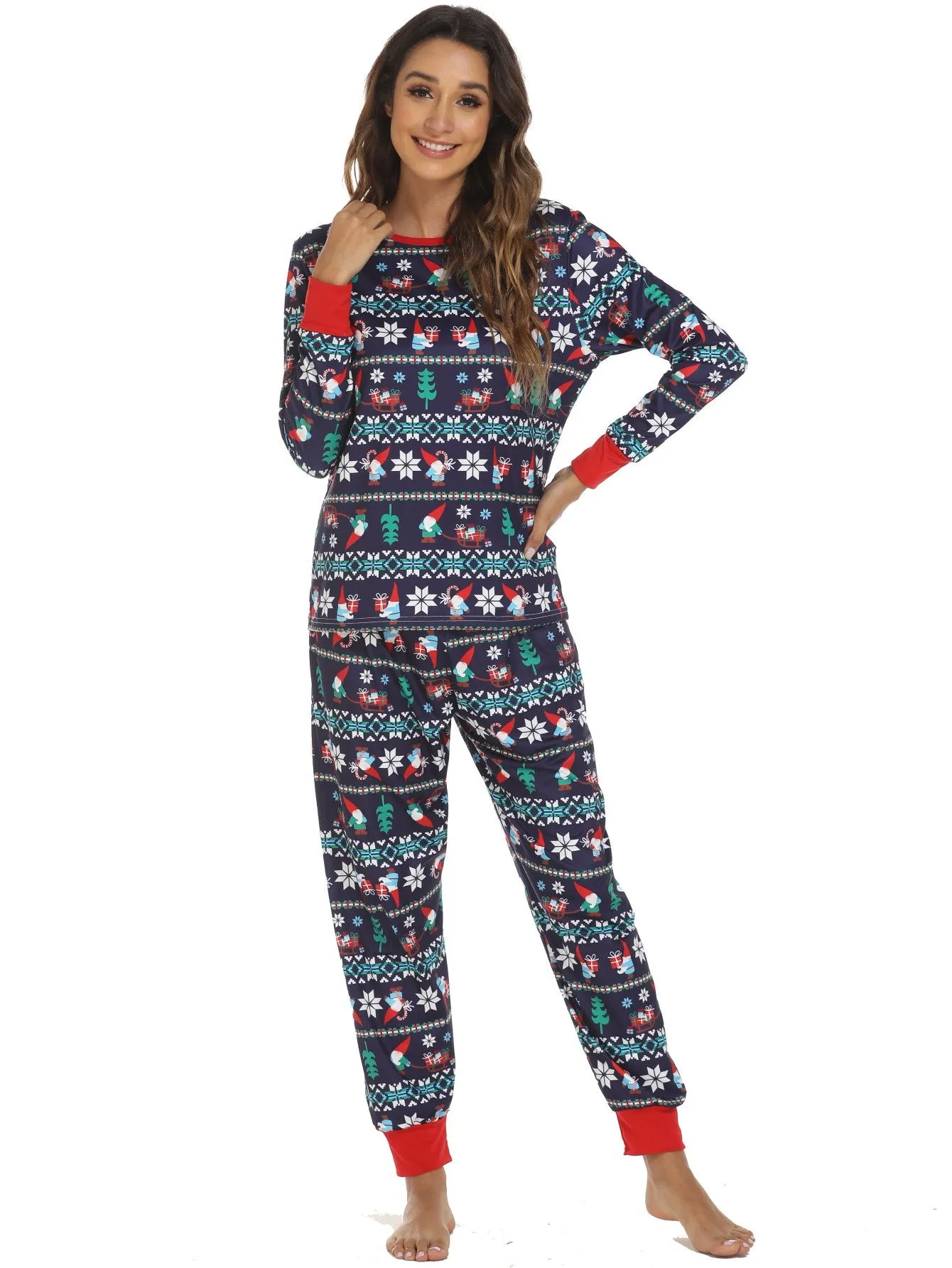 Christmas Pajamas Matching Family Pyjamas Homewear Suit Pajamas