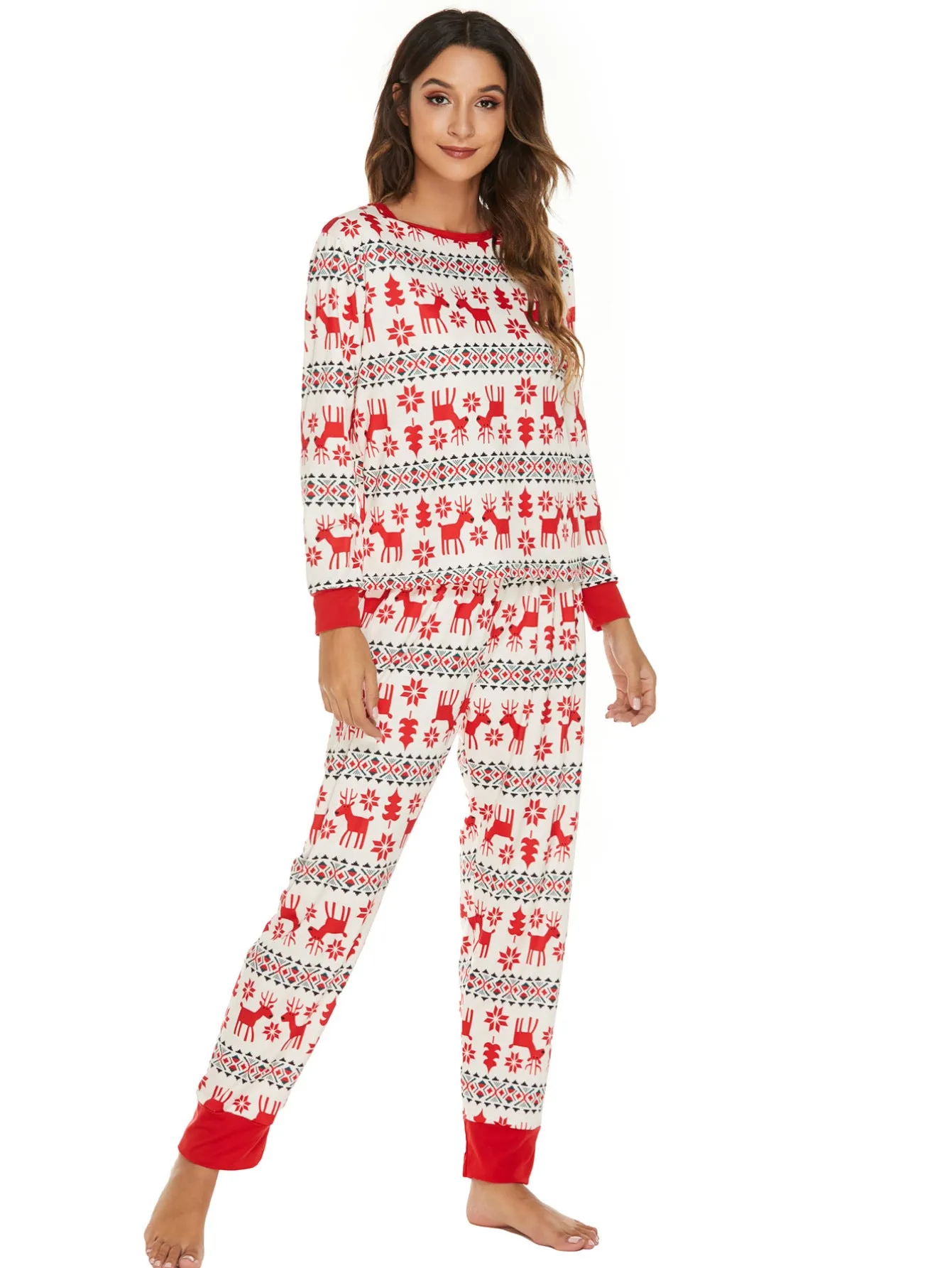 Christmas Pajamas Matching Family Pyjamas Homewear Suit Pajamas