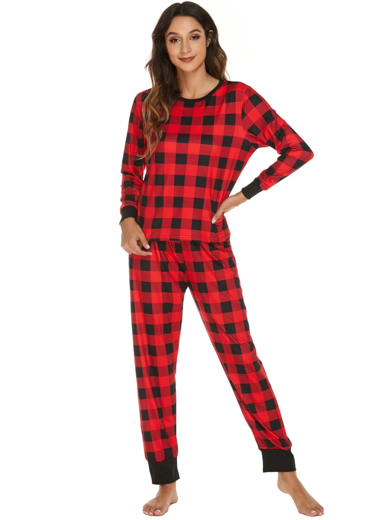 Christmas Pajamas Matching Family Pyjamas Homewear Suit Pajamas