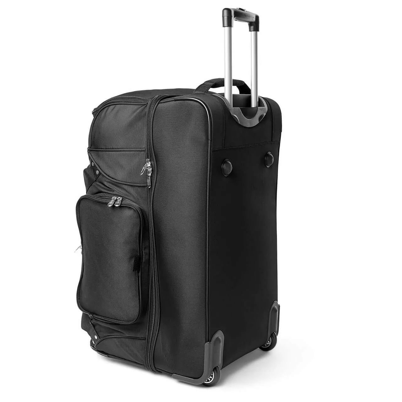 Cincinnati Reds 27" Black Rolling Drop Bottom Duffel