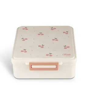 Citron Grand Lunchbox with Insulated Food Jar and Saucer - Cherry