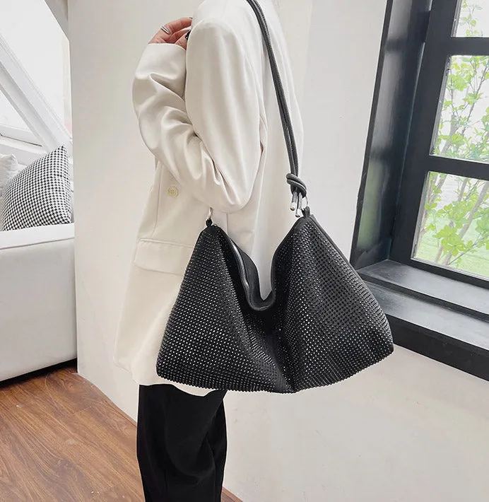 CL1158 - Diamond Textured Tote Bag