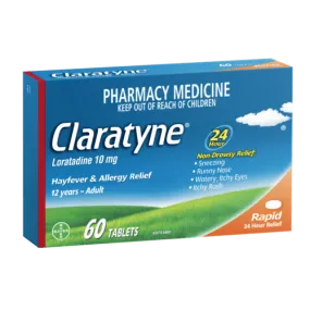 Claratyne Rapid 60 Tablets