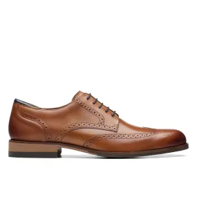 Clarks CraftArloLimit Tan Leather - Standard Width