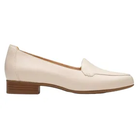 Clarks Krystine Lily Cream Leather Loafer (Women's)