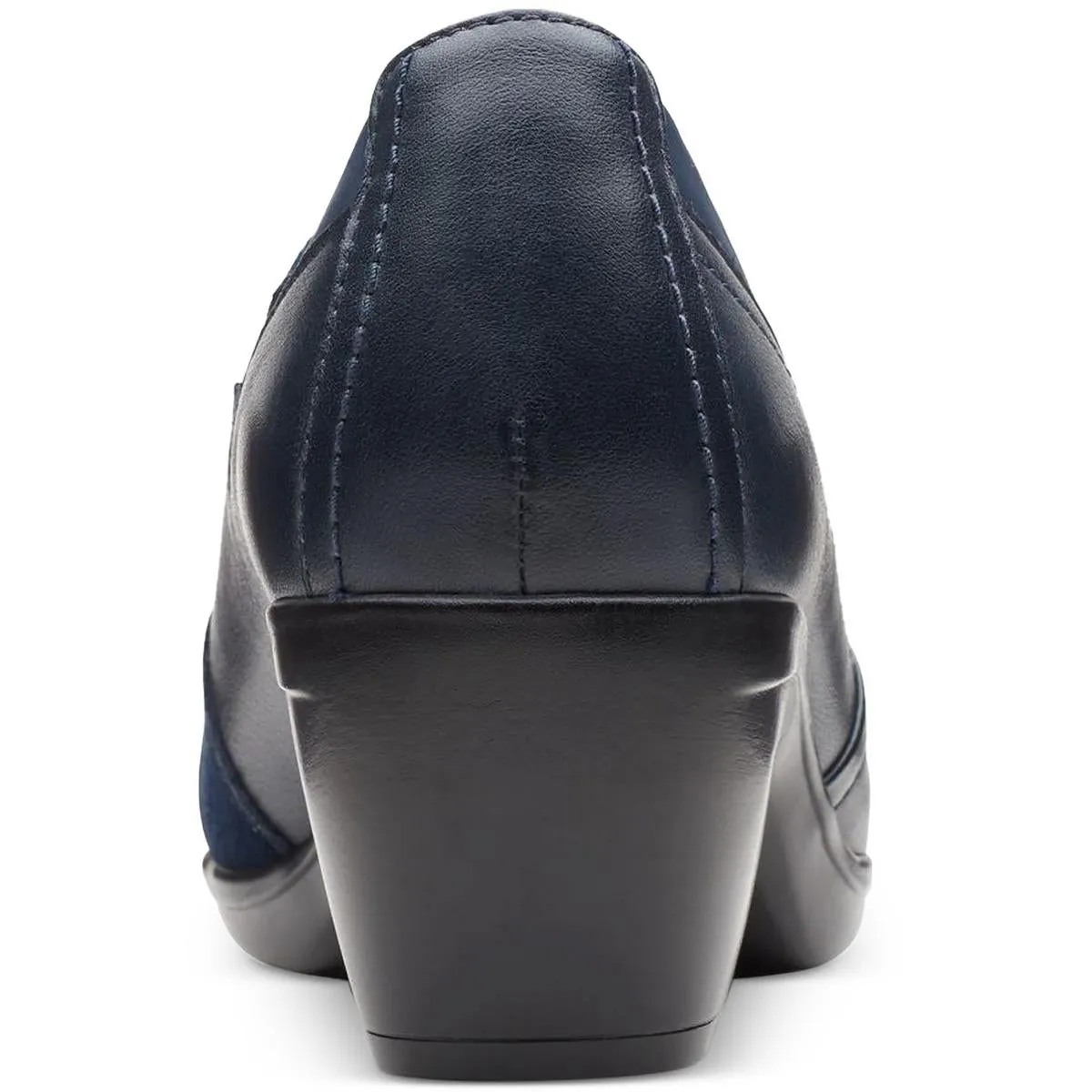 Clarks Womens Emily Step Leather Slip On Loafers