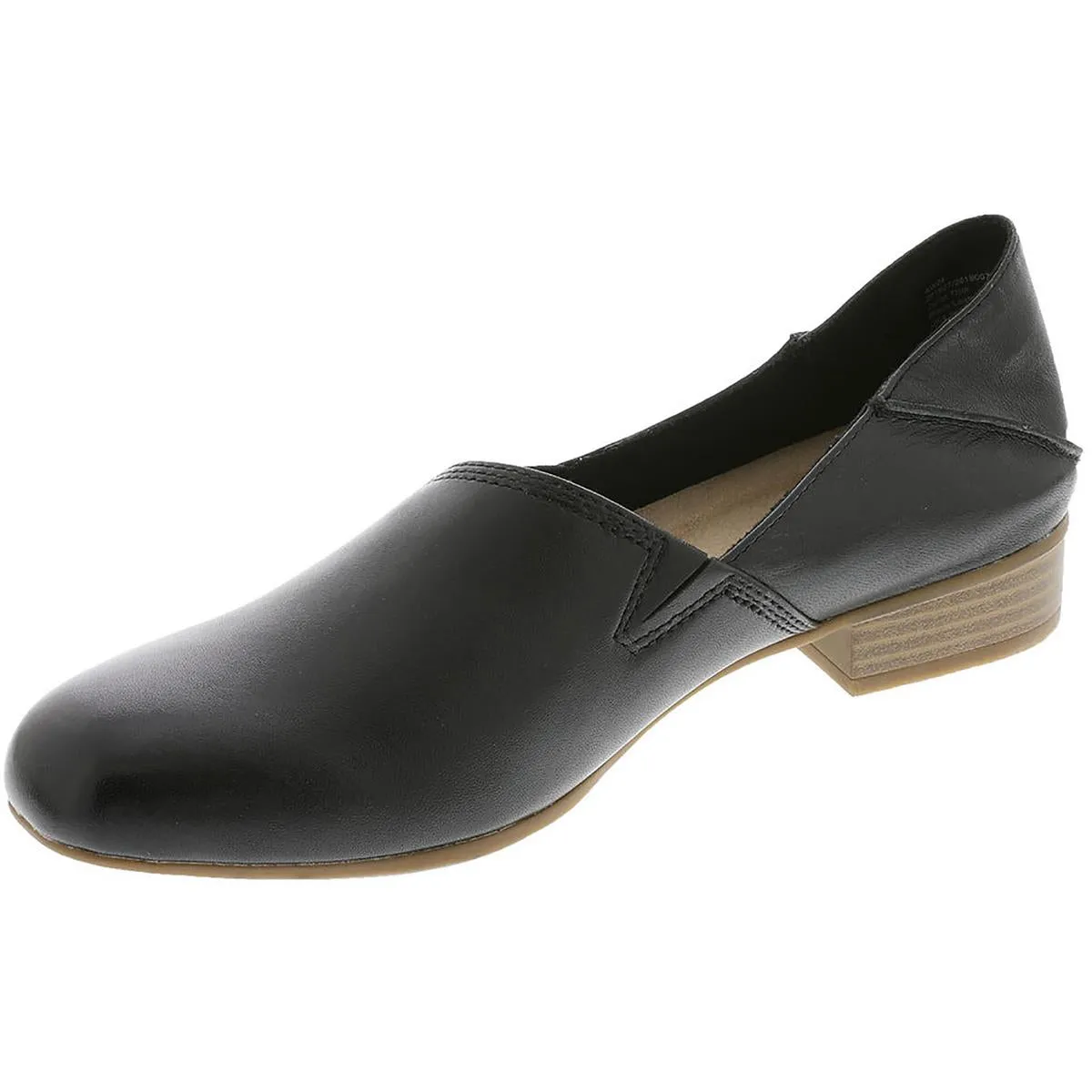 Clarks Womens Juliet Trim Leather Round toe Loafers