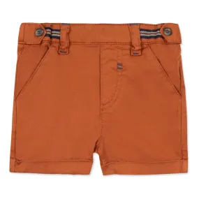 Classic Chino Baby Shorts - Poppy