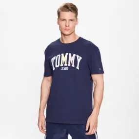 Classic College Pop T-Shirt - Navy
