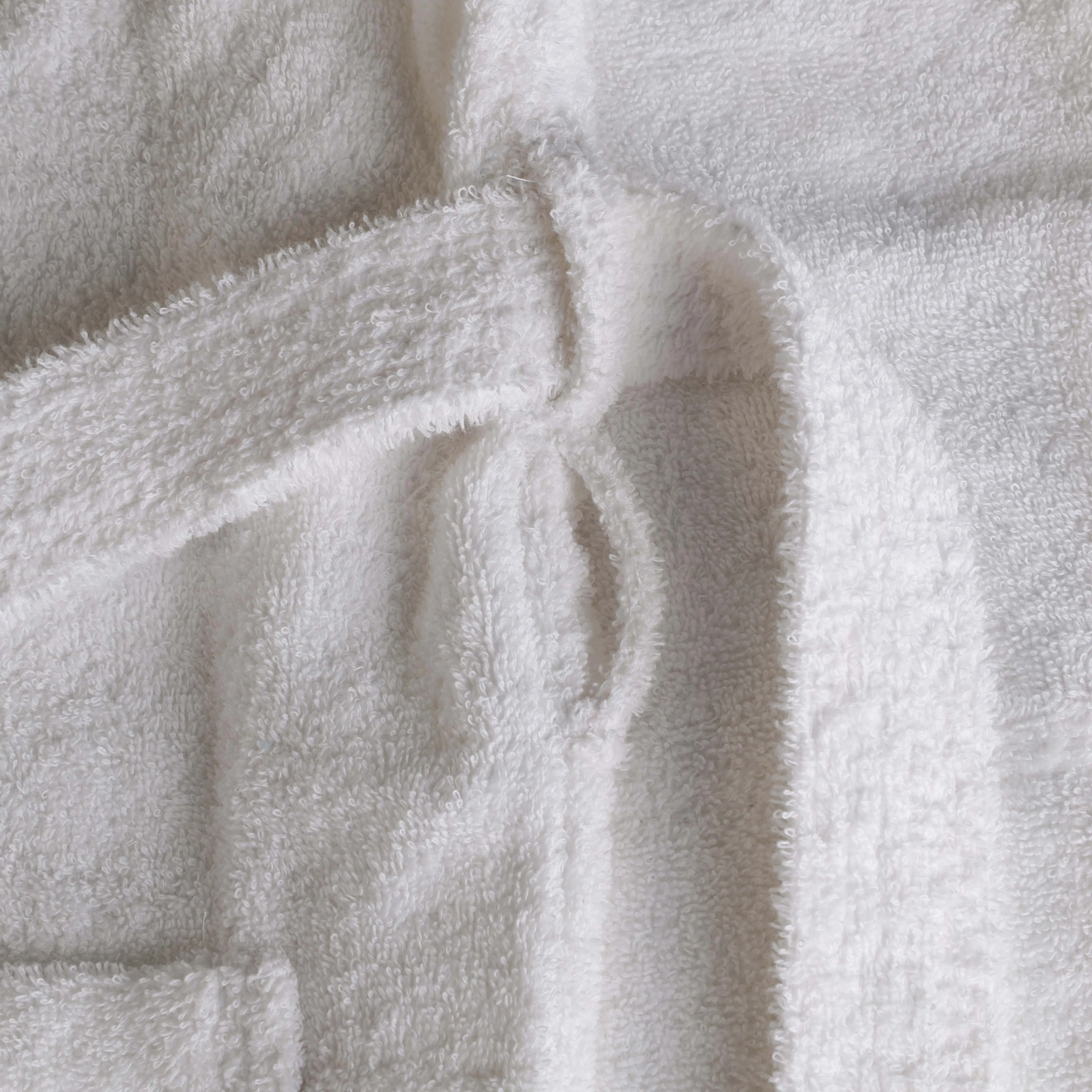 Classic Women's Bath Robe Turkish Cotton Bathrobe with Adjustable Belt
