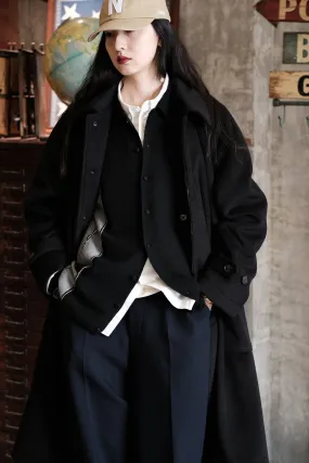 Classic Wool Trench Coat