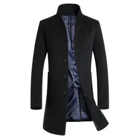 Classic Wool Trench Coat