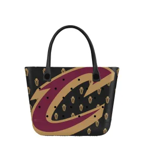 Cleveland Cavaliers NBA Big Logo Mini Print Tailgate Tote Bag (PREORDER - SHIPS LATE JANUARY)