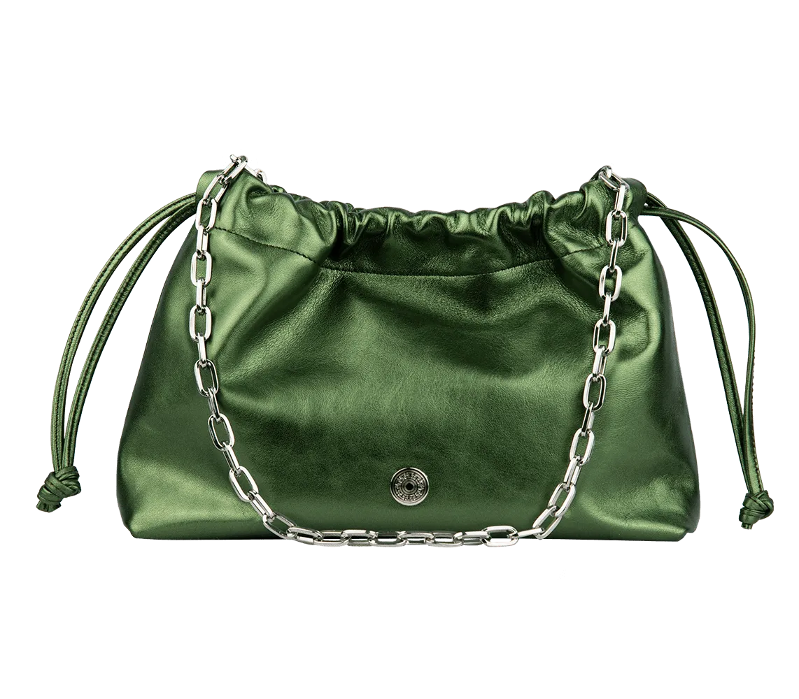 Cloud Clutch Emerald