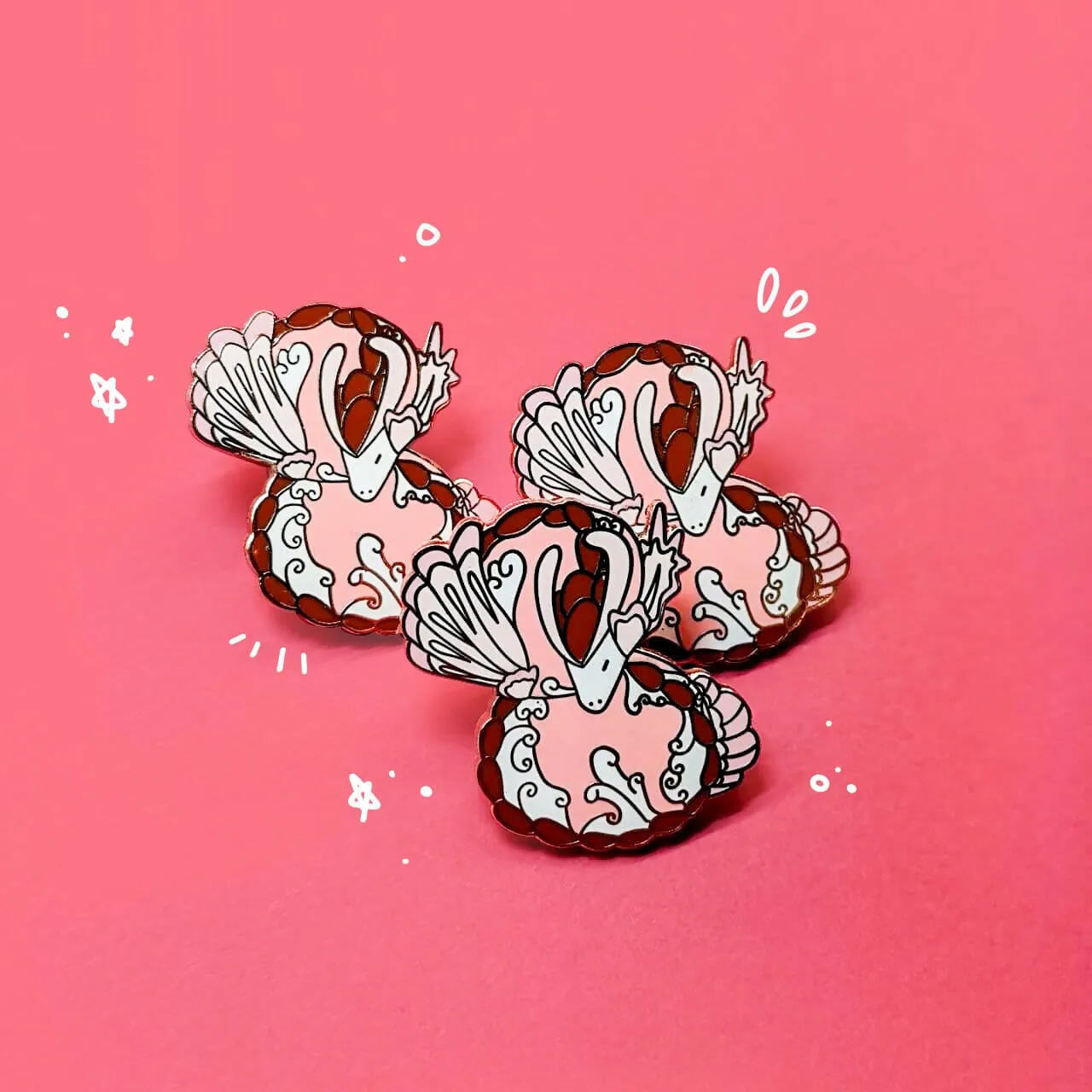 Cloud Dragon Enamel Pin