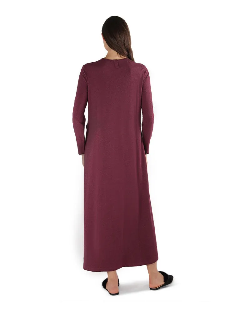 CNL05194 Grosgrain Nursing Nightgown