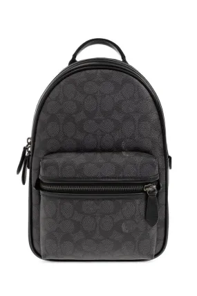 Coach Charter Logo Monogram Backpack