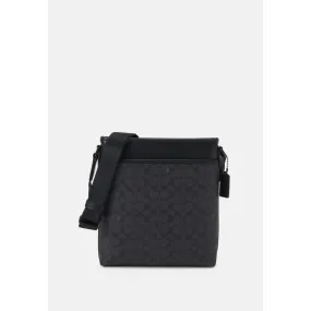 Coach Gotham Slim Crossbody In Signature Canvas Black PrInt - CC111