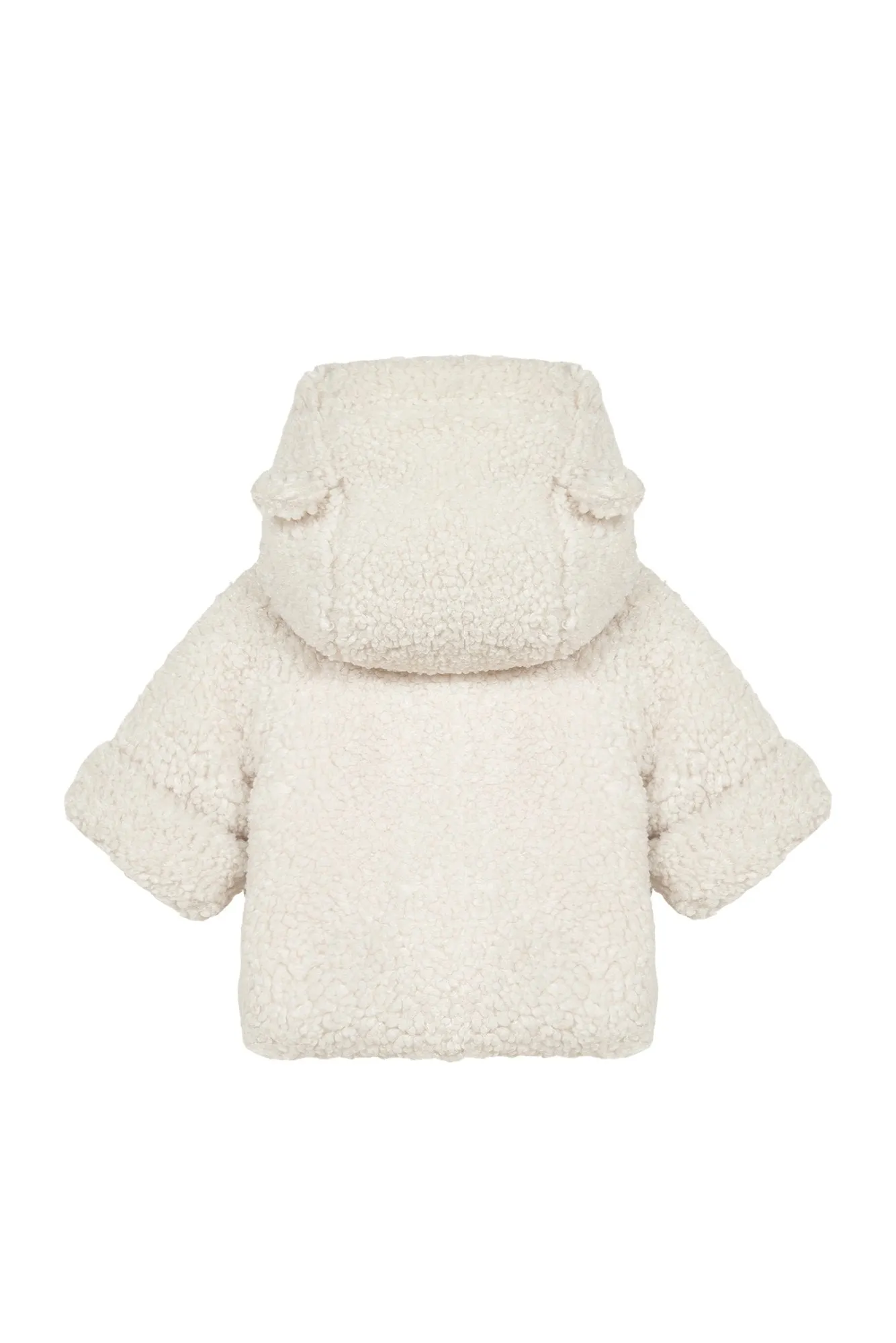 Coat - Ecru faux sheepskin