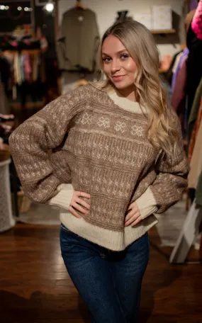 Cocoa Cream Sweater