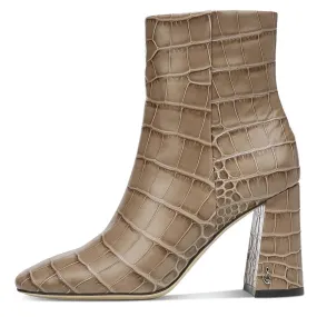 Codie Booties in Cedarwood