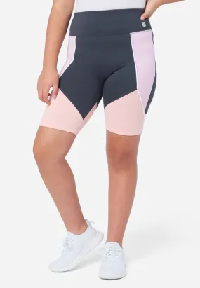 Collection X by Justice Color Block Bike Shorts