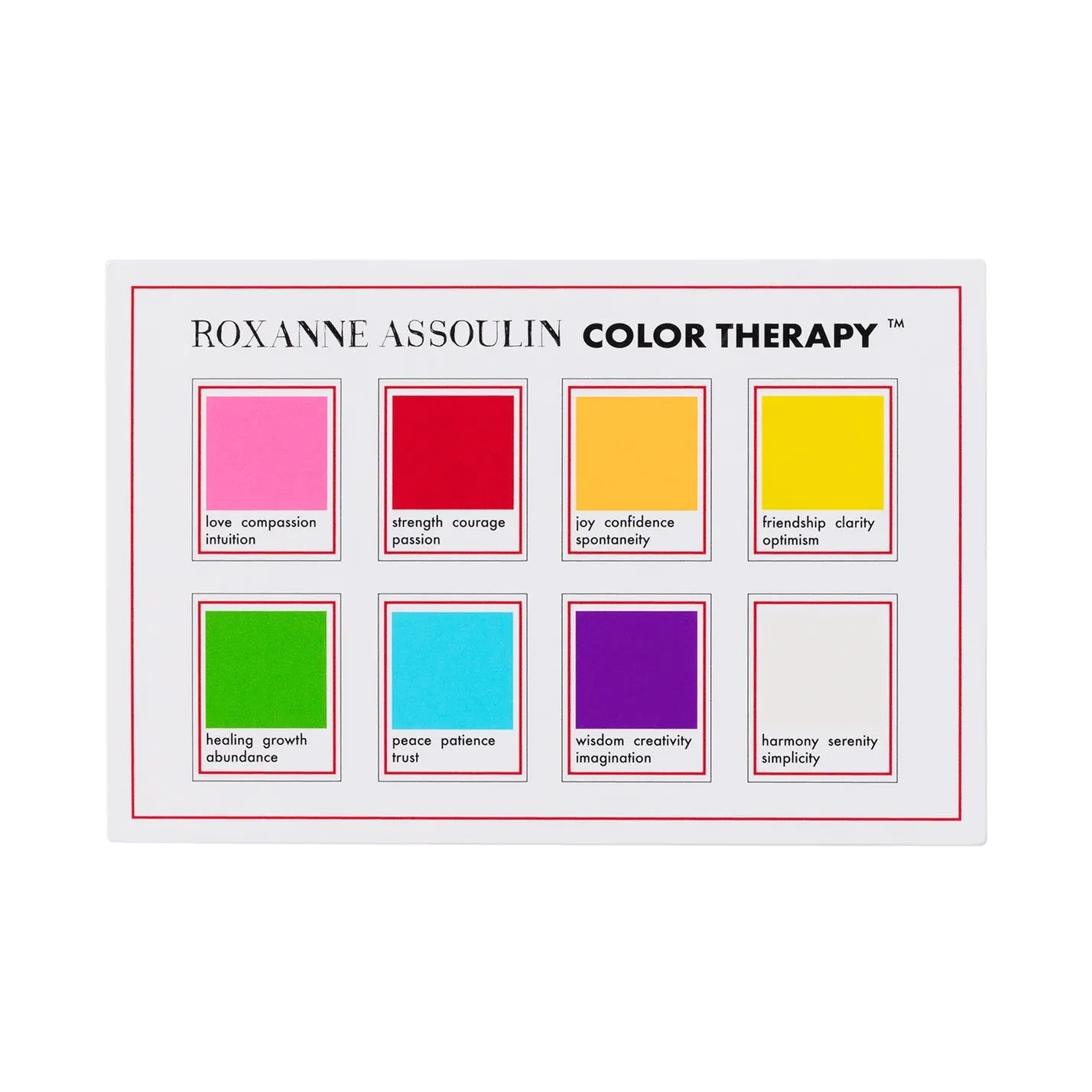 Color Therapy Bracelet Bunch Red
