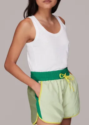 Colour Block Running Shorts