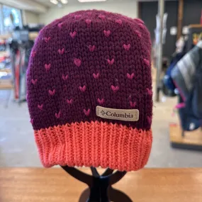 Columbia - Kids Toque - MSRP $35: Purple/Orange-children-